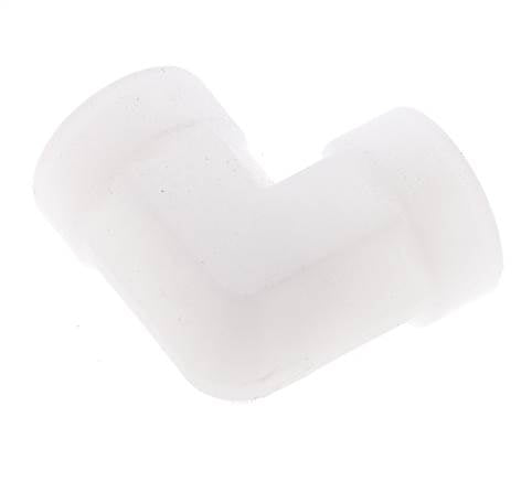 90° L-Koppeling G1/4''-Binnendraad Polypropyleen (PP) 10bar FDA