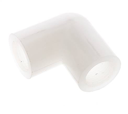 90° L-Koppeling G3/8'' Binnendraad PVDF 10bar FDA