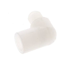 90° L-Koppeling G1/8'' Buitendraad X Binnendraad PVDF 10bar FDA