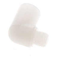90° L-Koppeling G1/8'' Buitendraad X Binnendraad PVDF 10bar FDA