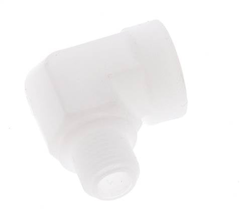 90° L-Koppeling G1/8'' Buitendraad X Binnendraad Polypropyleen (PP) 10bar FDA