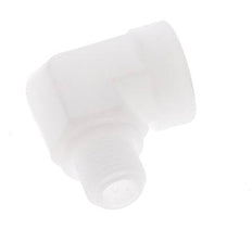 90° L-Koppeling G1/8'' Buitendraad X Binnendraad Polypropyleen (PP) 10bar FDA