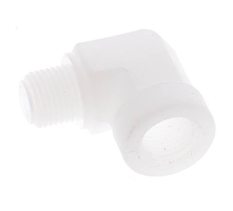90° L-Koppeling G1/8'' Buitendraad X Binnendraad Polypropyleen (PP) 10bar FDA