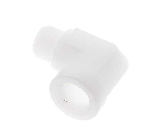 90° L-Koppeling G3/8'' Buitendraad X Binnendraad Polypropyleen (PP) 10bar FDA