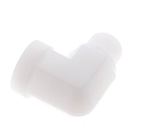 90° L-Koppeling G3/8'' Buitendraad X Binnendraad Polypropyleen (PP) 10bar FDA