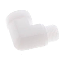 90° L-Koppeling G3/8'' Buitendraad X Binnendraad Polypropyleen (PP) 10bar FDA