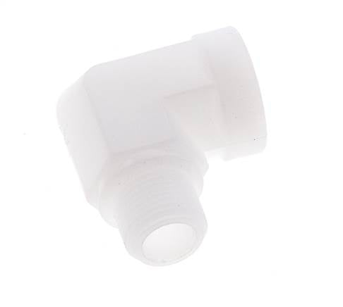 90° L-Koppeling G3/8'' Buitendraad X Binnendraad Polypropyleen (PP) 10bar FDA