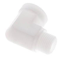 90° L-Koppeling G1/2'' Buitendraad X Binnendraad Polypropyleen (PP) 10bar FDA