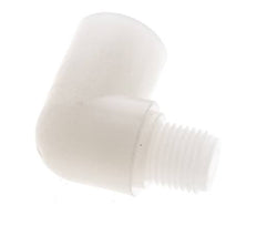 90° L-Koppeling G1/4'' Buitendraad X Binnendraad PVDF 10bar FDA