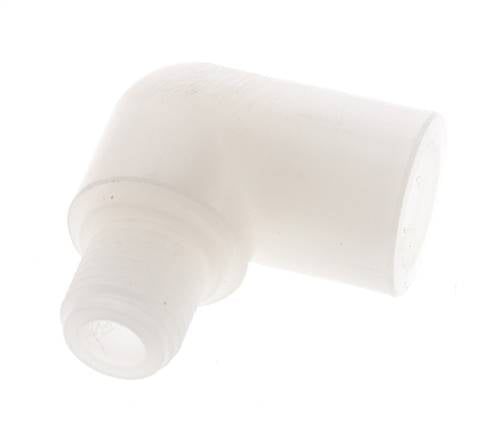 90° L-Koppeling G1/4'' Buitendraad X Binnendraad PVDF 10bar FDA