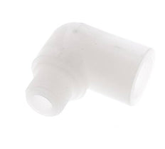 90° L-Koppeling G3/8'' Buitendraad X Binnendraad PVDF 10bar FDA