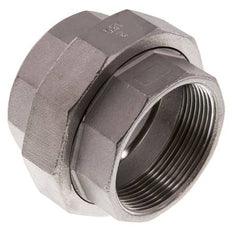 Rp 2'' RVS Borstnippel 3-delig met Conische afdichting 16 Bar