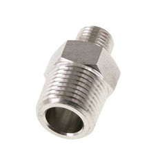 1/4'' NPT x 1/2'' NPT RVS Borstnippel 210 Bar - Hydrauliek