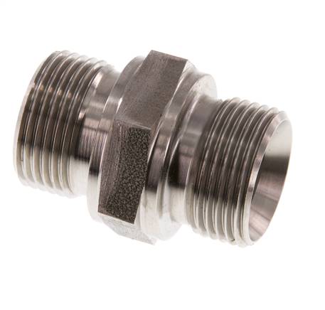 G 3/4'' RVS Borstnippel 400 Bar - Hydrauliek