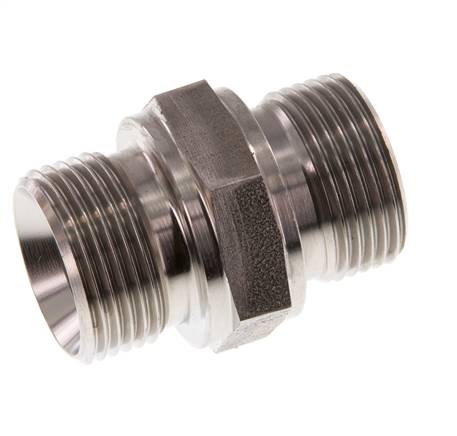 G 3/4'' RVS Borstnippel 400 Bar - Hydrauliek