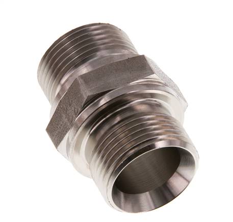 G 3/4'' RVS Borstnippel 400 Bar - Hydrauliek