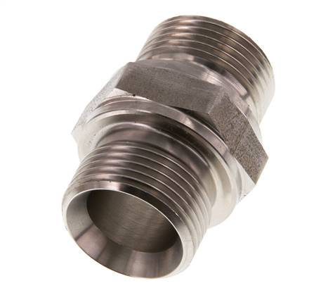 G 3/4'' RVS Borstnippel 400 Bar - Hydrauliek