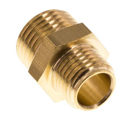 M16x1.5 x G 1/4'' Messing Borstnippel 16 Bar [2 Stuks]