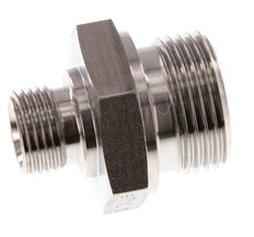 G 1'' x G 1/2'' RVS Borstnippel 345 Bar - Hydrauliek