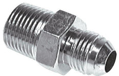 JIC Dubbele Nippel UN 1-5/8''-12 X 1 1/4'' NPT RVS 80bar