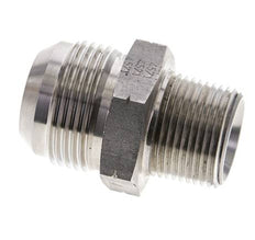 JIC Dubbele Nippel UN 1-7/8''-12 X 1 1/2'' NPT RVS 70bar