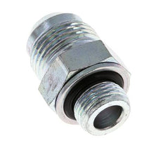 JIC Dubbele Nippel G3/8'' X UNF 7/8''-14 Staal NBR 210bar [2 Stuks]