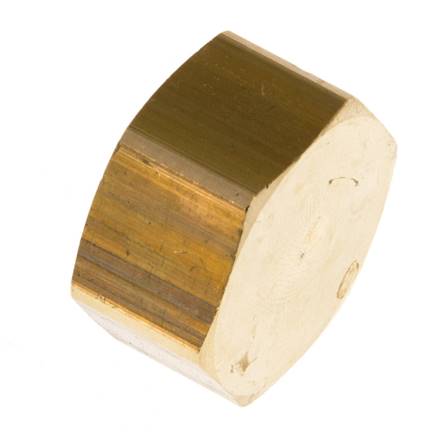 G 1/2'' Messing Afsluitkap 16 Bar [5 Stuks]