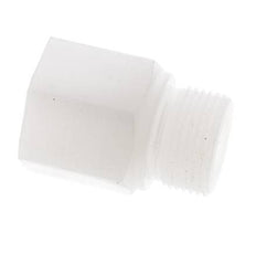Verlengnippel G3/4'' Buitendraad X Binnendraad PVDF 10bar FDA 32mm Hex