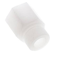Verlengnippel G3/4'' Buitendraad X Binnendraad PVDF 10bar FDA 32mm Hex