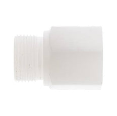 Verlengnippel G3/4'' Buitendraad X Binnendraad PVDF 10bar FDA 32mm Hex