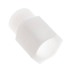 Verlengnippel G3/4'' Buitendraad X Binnendraad PVDF 10bar FDA 32mm Hex