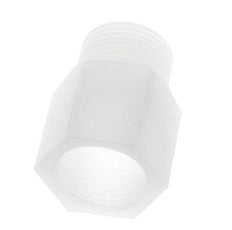 Verlengnippel G3/4'' Buitendraad X Binnendraad PVDF 10bar FDA 32mm Hex