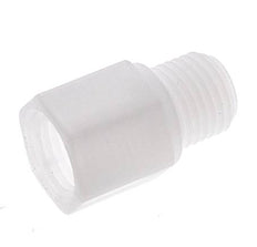 Verlengnippel G1/4" Buitendraad X Binnendraad Polypropyleen (PP) 10bar FDA 17mm Hex
