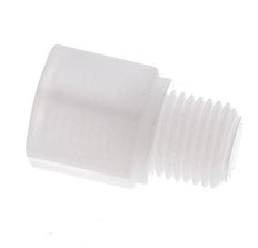 Verlengnippel G1/4" Buitendraad X Binnendraad Polypropyleen (PP) 10bar FDA 17mm Hex