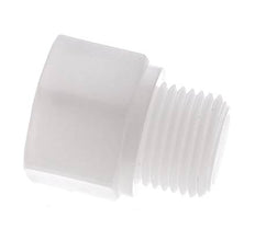 Verlengnippel G1/2" Buitendraad X Binnendraad Polypropyleen (PP) 10bar FDA 27mm Hex