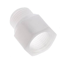 Verlengnippel G1/2" Buitendraad X Binnendraad Polypropyleen (PP) 10bar FDA 27mm Hex