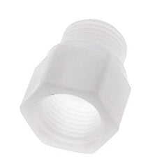 Verlengnippel G1/2" Buitendraad X Binnendraad Polypropyleen (PP) 10bar FDA 27mm Hex