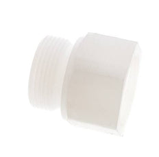 Verlengnippel G1 1/4'' Buitendraad X Binnendraad PVDF 10bar FDA 50mm Zeskant