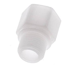 Verlengnippel G3/8'' Buitendraad X Binnendraad Polypropyleen (PP) 10bar FDA 22mm Hex