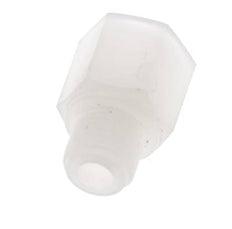 Verlengnippel G1/8'' Buitendraad X Binnendraad PVDF 10bar FDA 14mm Hex