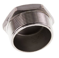 Plug R2'' RVS met buitenzeskant 16 bar (224.8psi)