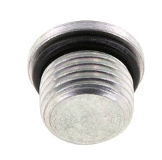 Plug UNF 9/16"-18 Staal NBR met Binnenzeskant 630bar [2 Stuks]