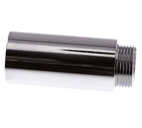 G 3/4'' F/M Verchroomd Messing Verlengstuk DIN 3523 - 65 mm