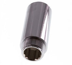 G 3/4'' F/M Verchroomd Messing Verlengstuk DIN 3523 - 65 mm