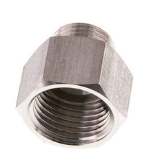 G 1/2'' x G 3/8'' F/M RVS Verloopring 40 Bar