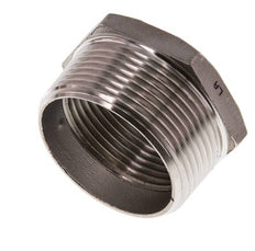 R 1 1/2'' x Rp 1 1/4'' M/F RVS Verloopring 16 Bar