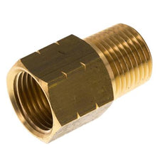 1/2'' NPT x G 1/2'' M/F Messing Verloopring 16 Bar - Hydrauliek
