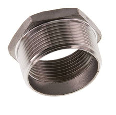 R 1 1/2'' x Rp 1 1/4'' M/F RVS Verloopring 16 Bar