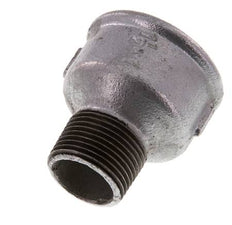 R 1'' x Rp 1 1/2'' M/F Verzinkt Gietijzeren Verloopring 25 Bar