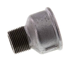 R 1'' x Rp 1 1/2'' M/F Verzinkt Gietijzeren Verloopring 25 Bar